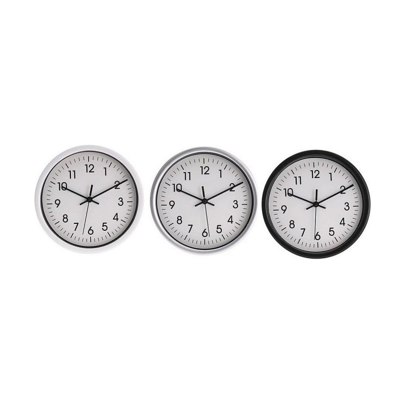 Image secondaire de Horloge Murale EDM Rond Ø 20 x 4 cm PVC