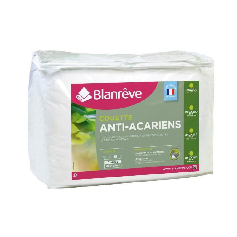 Remplissage de couette Blanreve 350 g/m² 240 x 260 cm