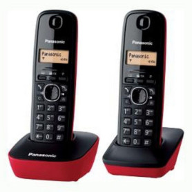 Téléphone Sans Fil Panasonic Corp. KXTG1612SPR DECT Negro 55,99 €