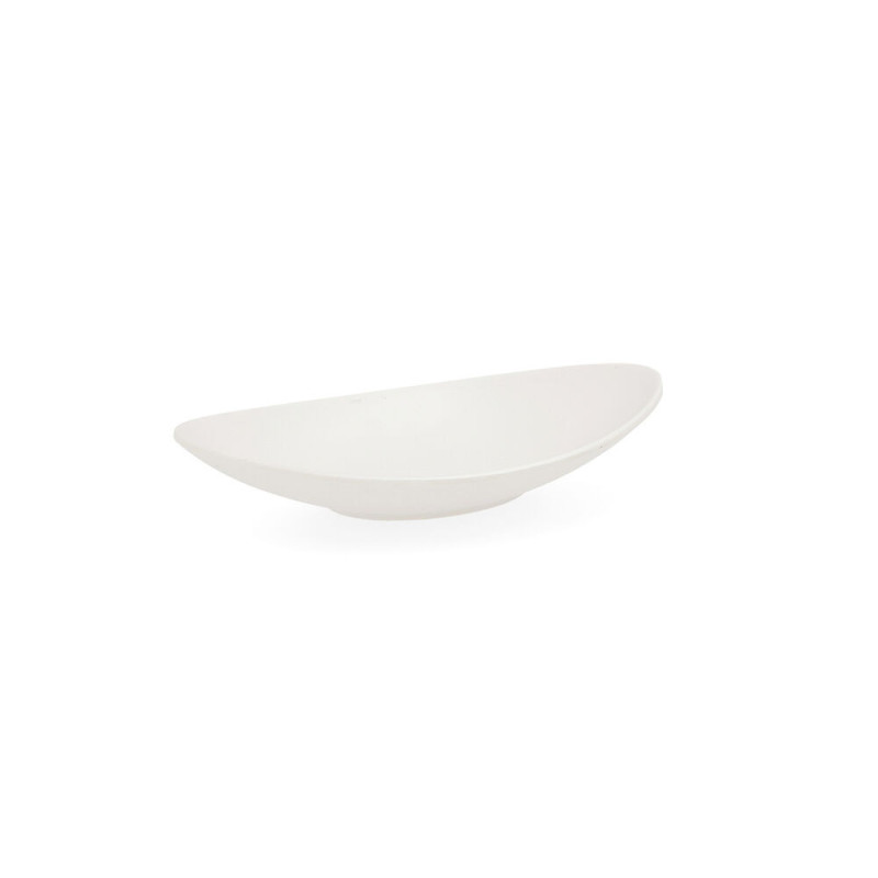 Image secondaire de Assiette creuse Quid Select Oblongue Blanc Plastique 18 x 10,5 x 3 cm (12 Unités)