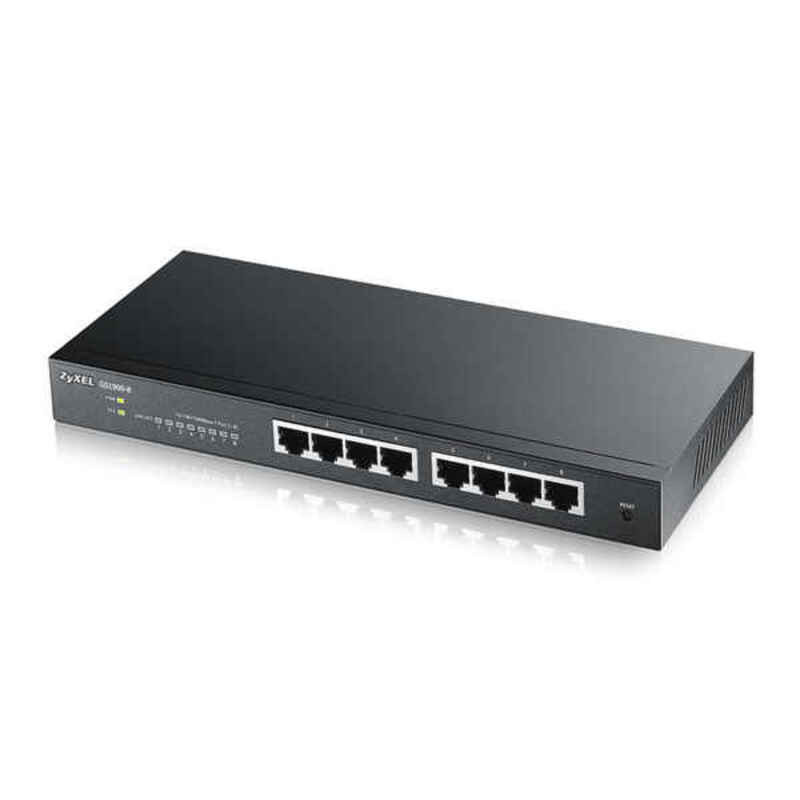 Zyxel GS1900-8 Géré L2 Gigabit Ethernet (10/100/1000) Noir