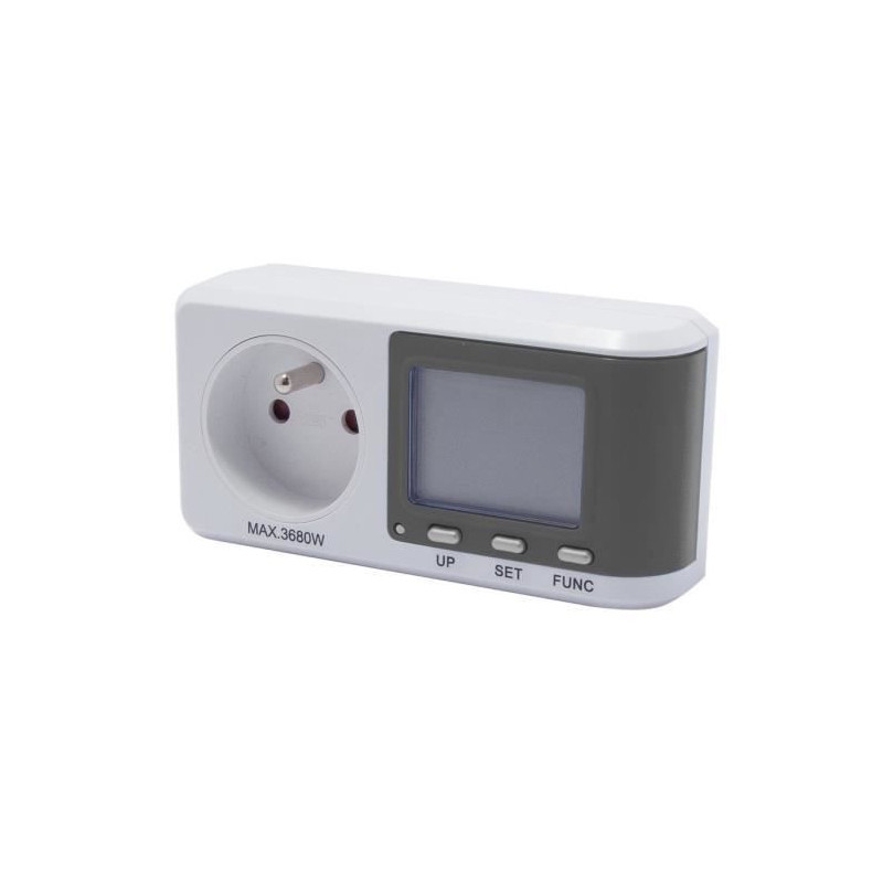 Prise avec compteur de consommation Chacon Ecowatt 570