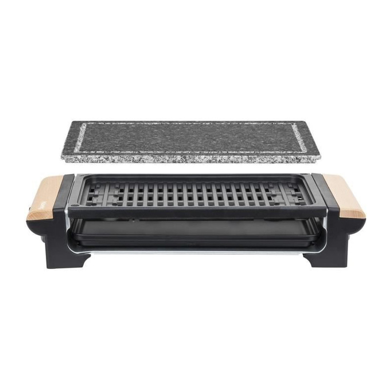 H.Koenig RP320 - Grill et pierre a cuire 2 en 1 - 1300 W