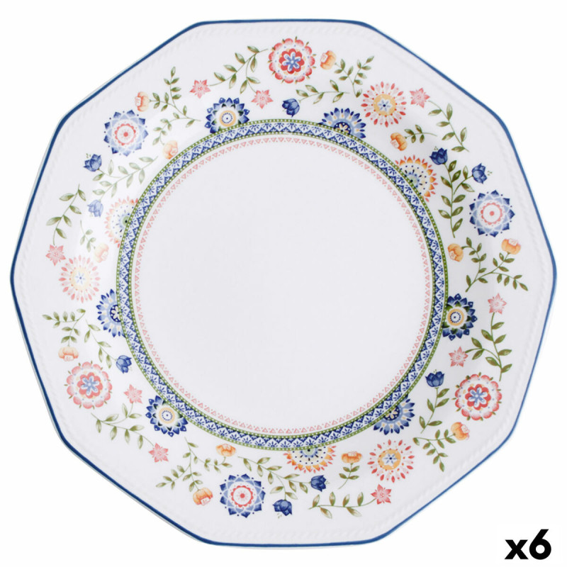 Assiette plate Churchill Bengal Céramique Vaisselle (Ø 27 cm) (6 Unités)