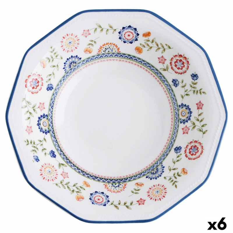 Assiette creuse Churchill Bengal Céramique Vaisselle (Ø 20,5 cm) (6 Unit