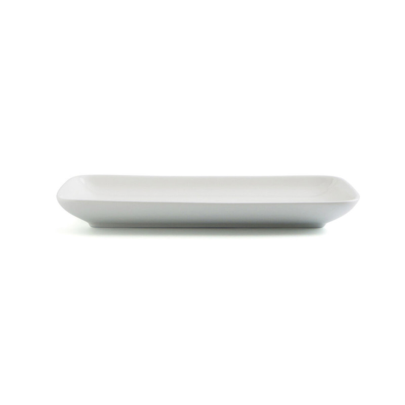 Image secondaire de Plat à Gratin Ariane Vital Coupe Rectangulaire Céramique Blanc (28 x 14 cm) (6 Unités)