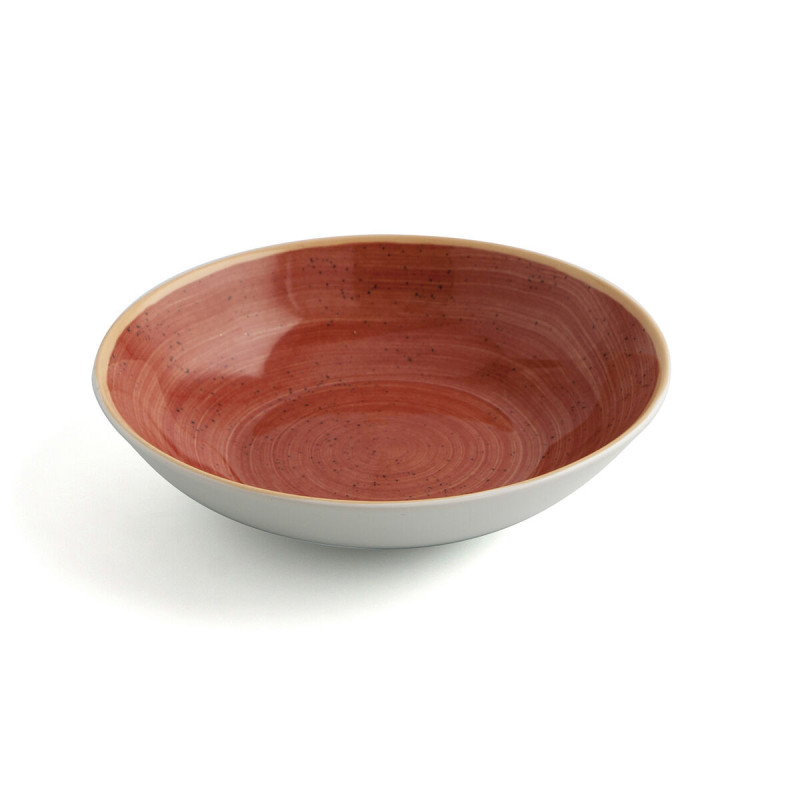 Image secondaire de Assiette creuse Ariane Terra Céramique Rouge (Ø 21 cm) (6 Unités)