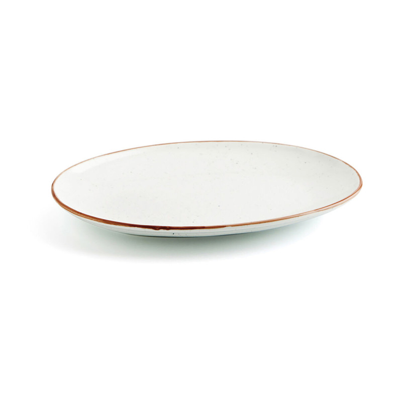 Image secondaire de Plat à Gratin Ariane Terra Oblongue Céramique Beige (Ø 32 cm) (6 Unités)