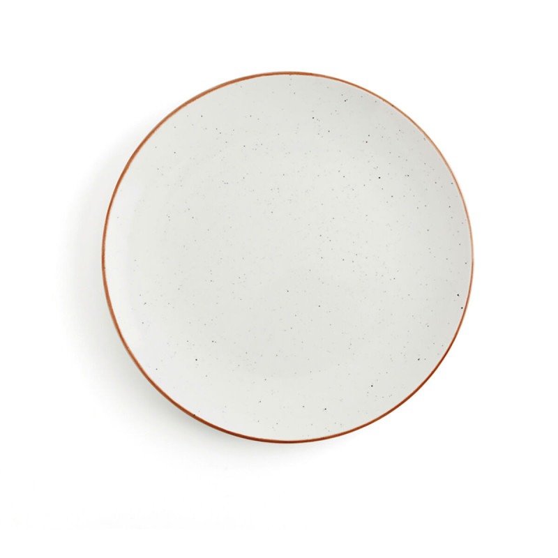 Image secondaire de Assiette plate Ariane Terra Céramique Beige (24 cm) (6 Unités)