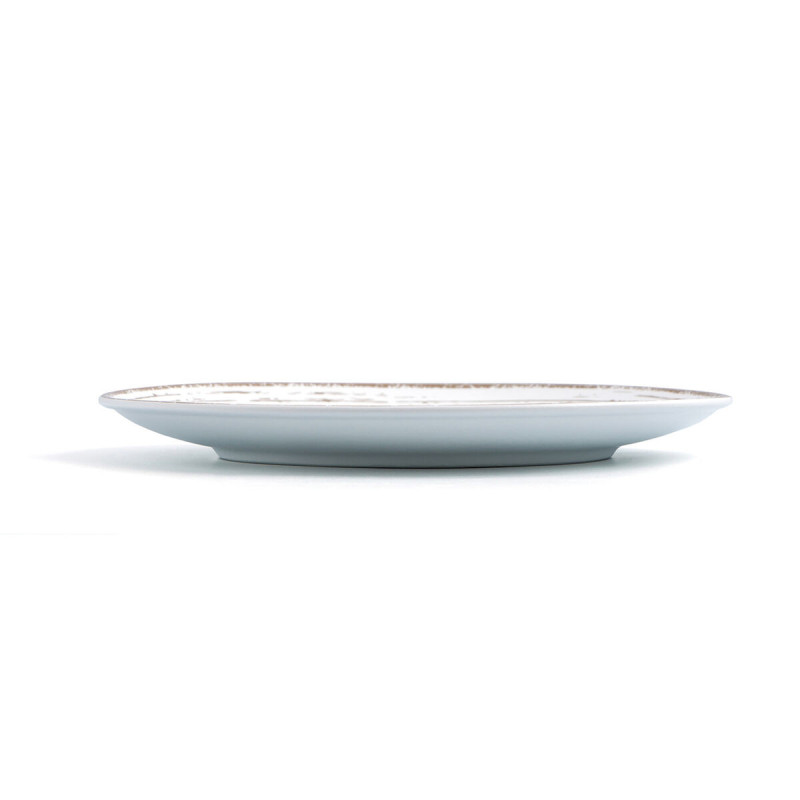 Image secondaire de Assiette plate Ariane Tornado Céramique Bicolore (24 cm) (6 Unités)