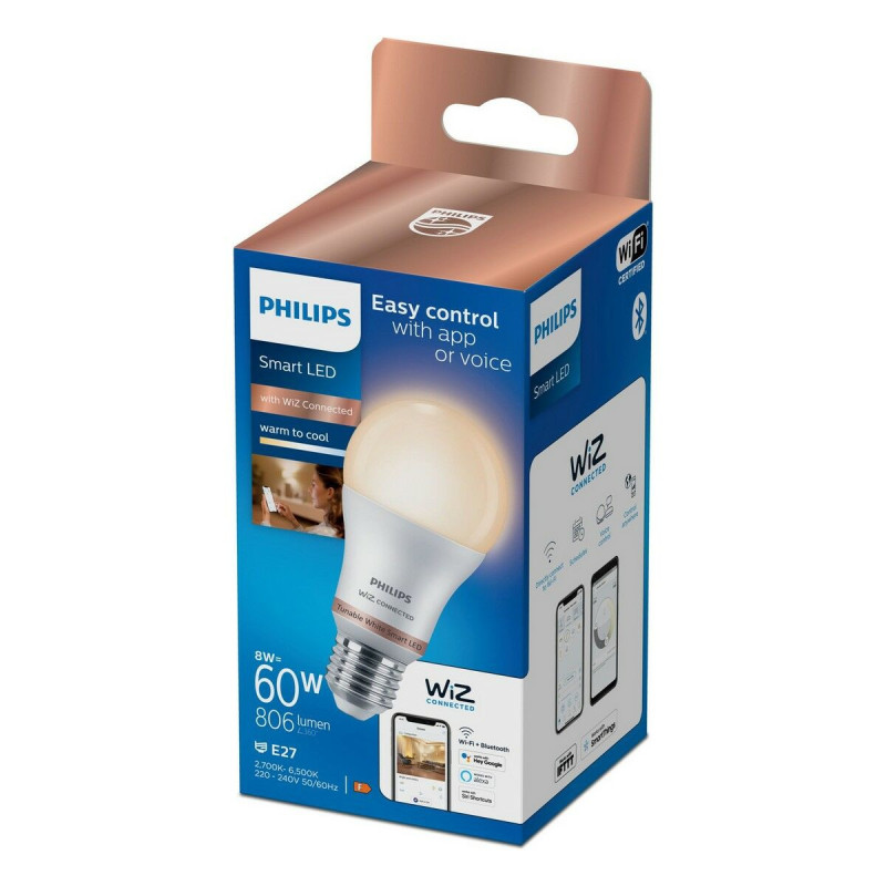 Philips Ampoule 8 W (éq. 60 W) A60 E27