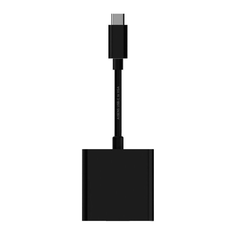 Image secondaire de Aisens A109-0347 câble vidéo et adaptateur 0,15 m VGA (D-Sub) USB Type-C Noir