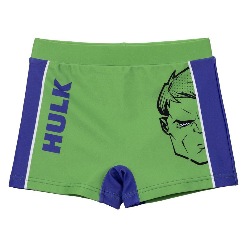 Boxer de Bain pour Enfants The Avengers Vert