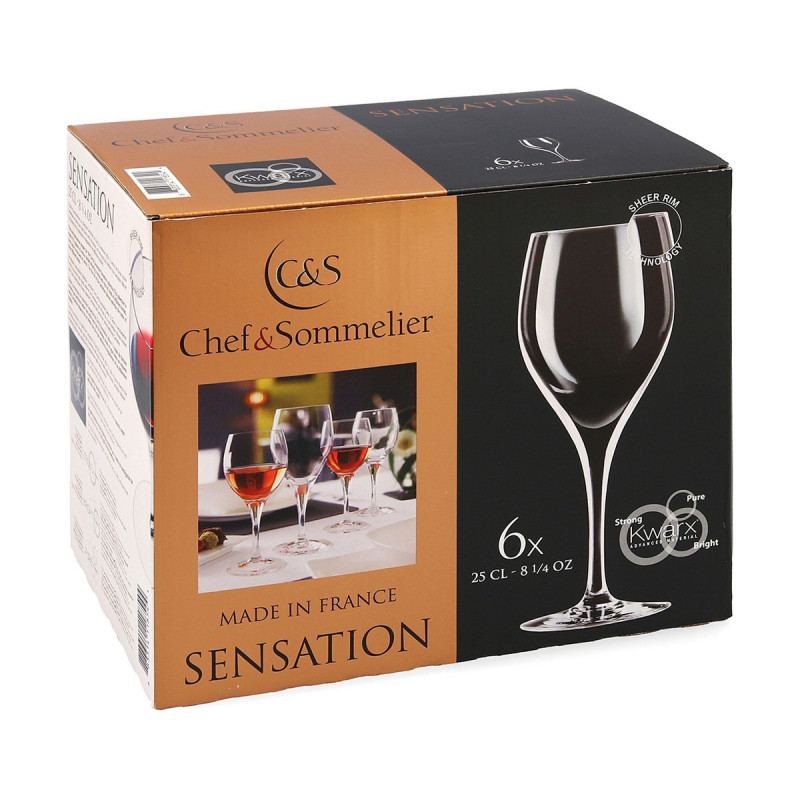 Image secondaire de Verre de vin Chef & Sommelier Sensation Exalt 250 ml 6 Pièces