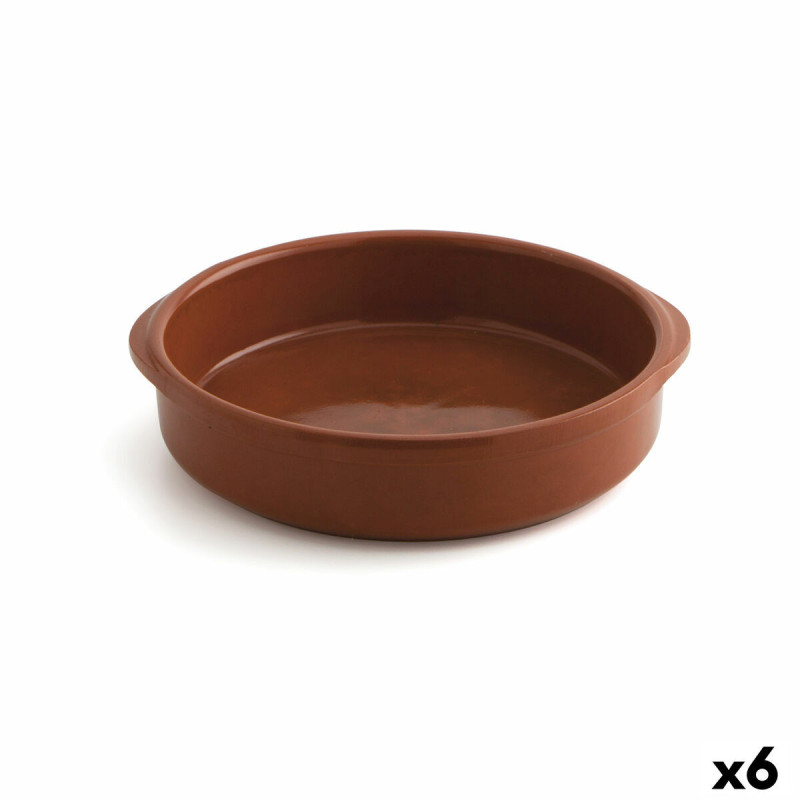 Casserole Raimundo Barro Profesional Céramique Marron Ø 26 cm 6 Pièces