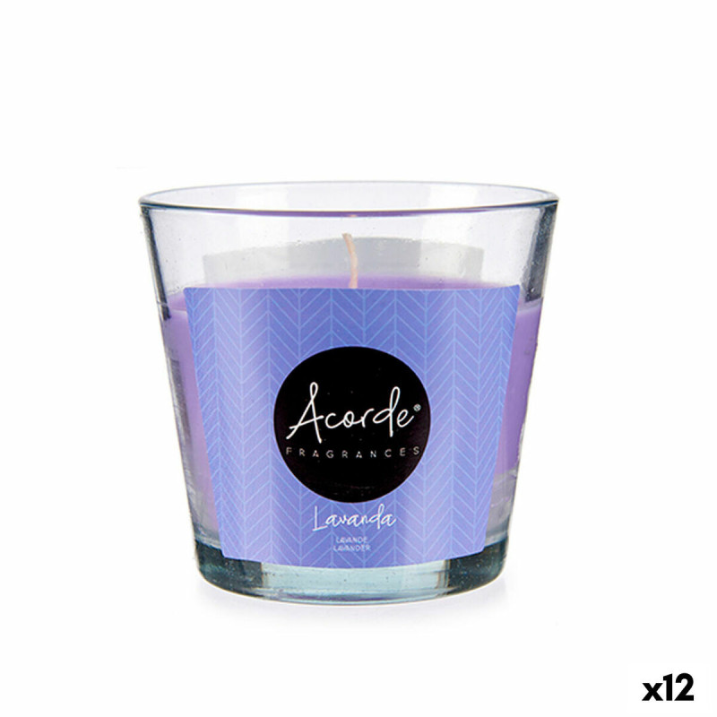 Bougie Parfumée Lavande (120 g) (12 Unités)