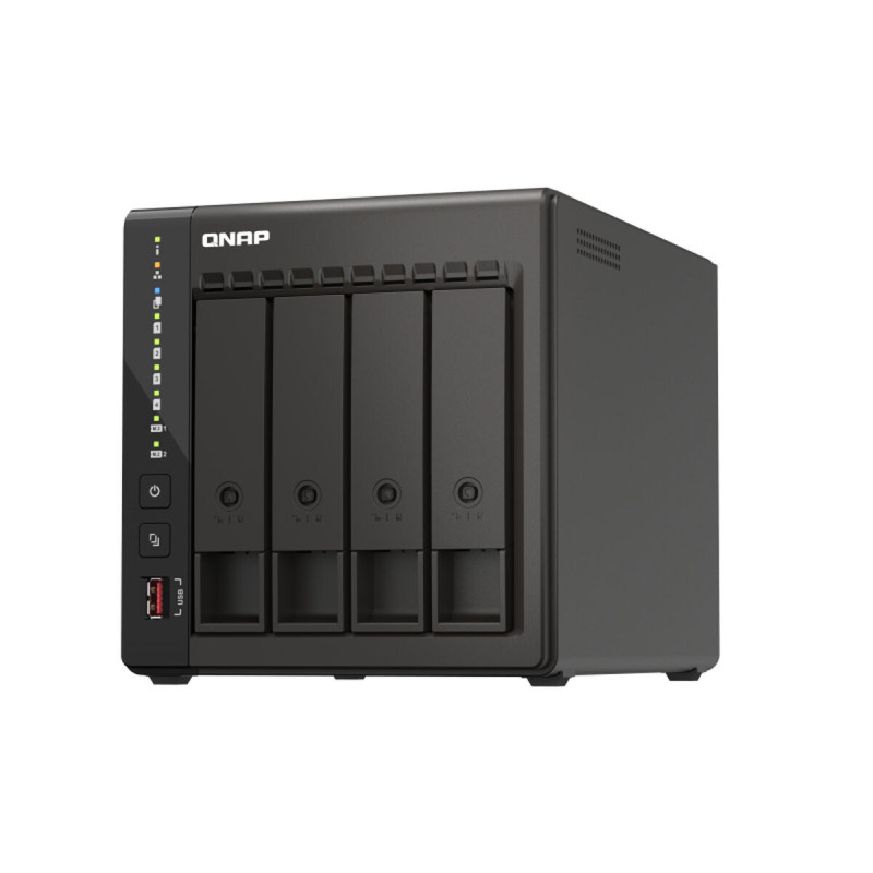 Qnap TS-453E NAS Tower Ethernet/LAN Noir J6412