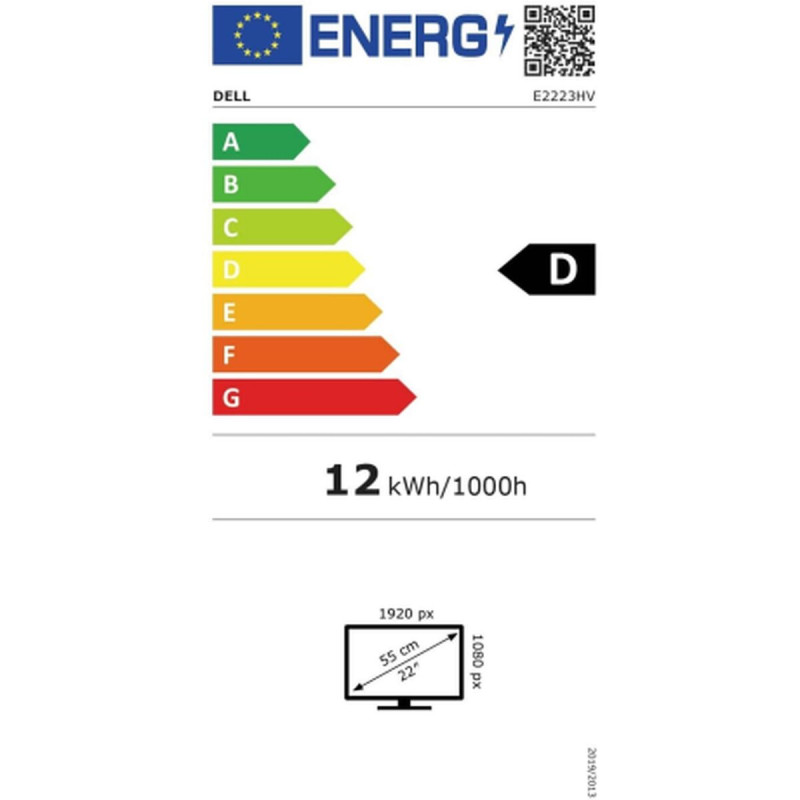 Image secondaire de Écran Dell E2223HV LED Full HD 22