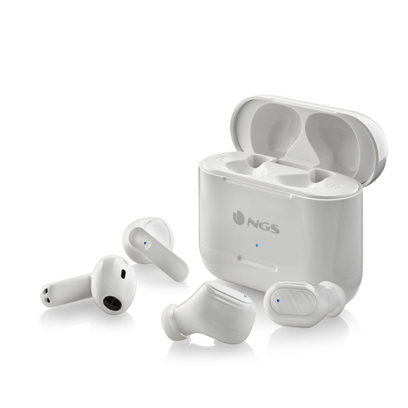 Image secondaire de NGS ARTICA DUO Casque Sans fil Ecouteurs Appels/Musique Bluetooth Blanc