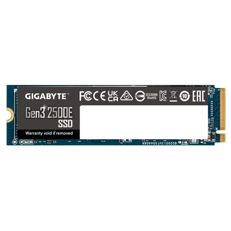 Gigabyte Gen3 2500E SSD 1TB M.2 1 To PCI Express 3.0 3D NAND NVMe