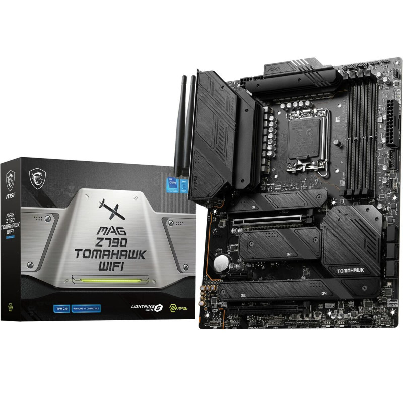 MSI MAG Z790 TOMAHAWK WIFI carte mère Intel Z790 LGA 1700 ATX