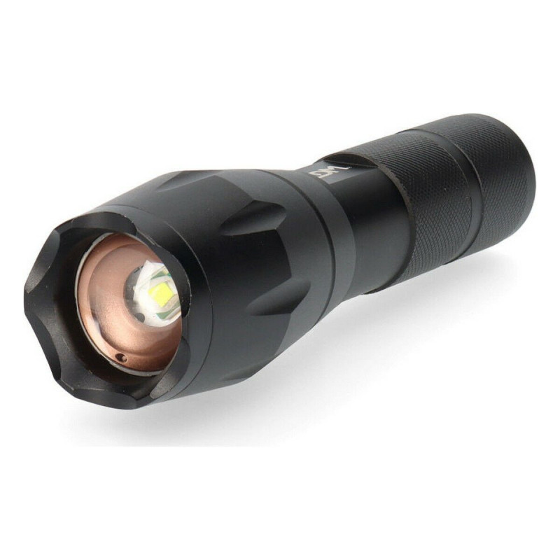 Lampe Torche LED EDM Cree XML-T6 Zoom Noir Aluminium 5 W 140 Lm