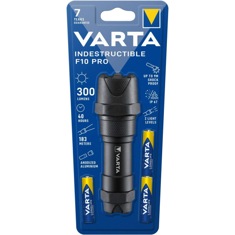 Image secondaire de Varta INDESTRUCTIBLE F10 PRO Noir Lampe torche LED