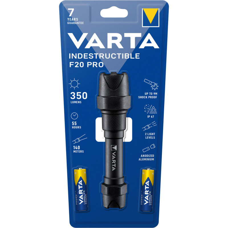 Image secondaire de Varta Indestructible F20 Pro Noir Lampe torche LED