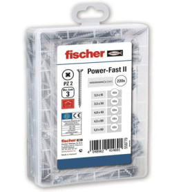 Boîte à vis Fischer 220 Pièces 33,99 €