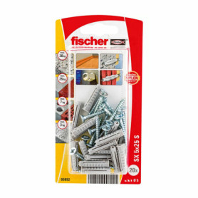 Chevilles et vis Fischer Chevilles et vis 20 Pièces (5 x 25 mm) 30,99 €
