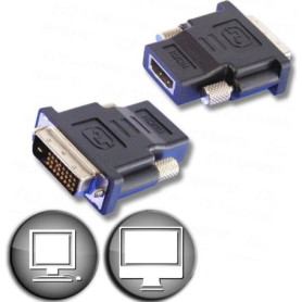 INECK® Prise HDMI 1 mâle vers Double HDMI 2 femelle Y adaptateur