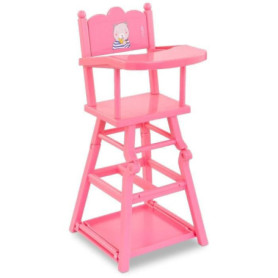 COROLLE - Chaise haute rose - accessoire repas - pour poupon 36 et 42 cm 52,99 €