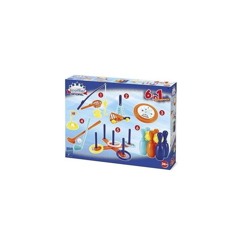 Image secondaire de Set de jouets de plage Ecoiffier Multicouleur