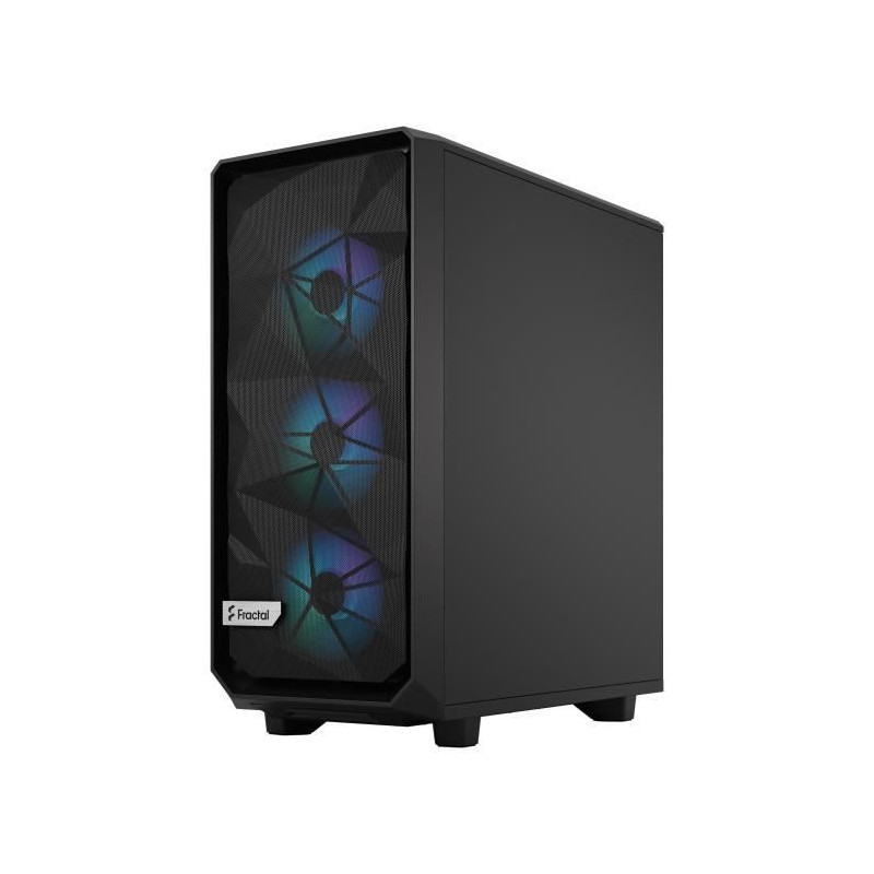 Boîtier ATX semi-tour Fractal Meshify 2 Compact Lite Noir