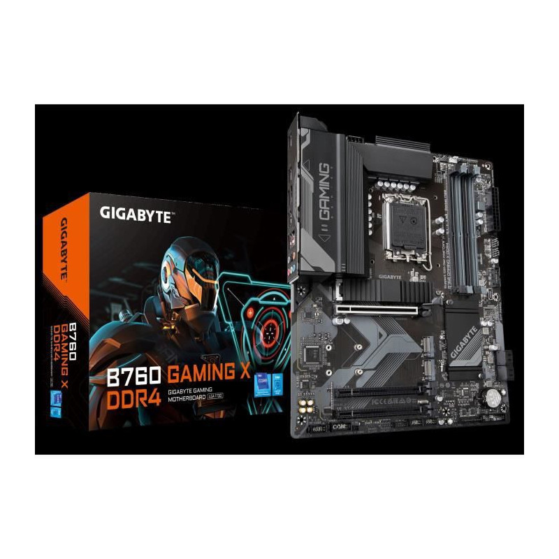 Image secondaire de Gigabyte B760 Gaming X DDR4 carte mère Intel B760 Express LGA 1700 ATX