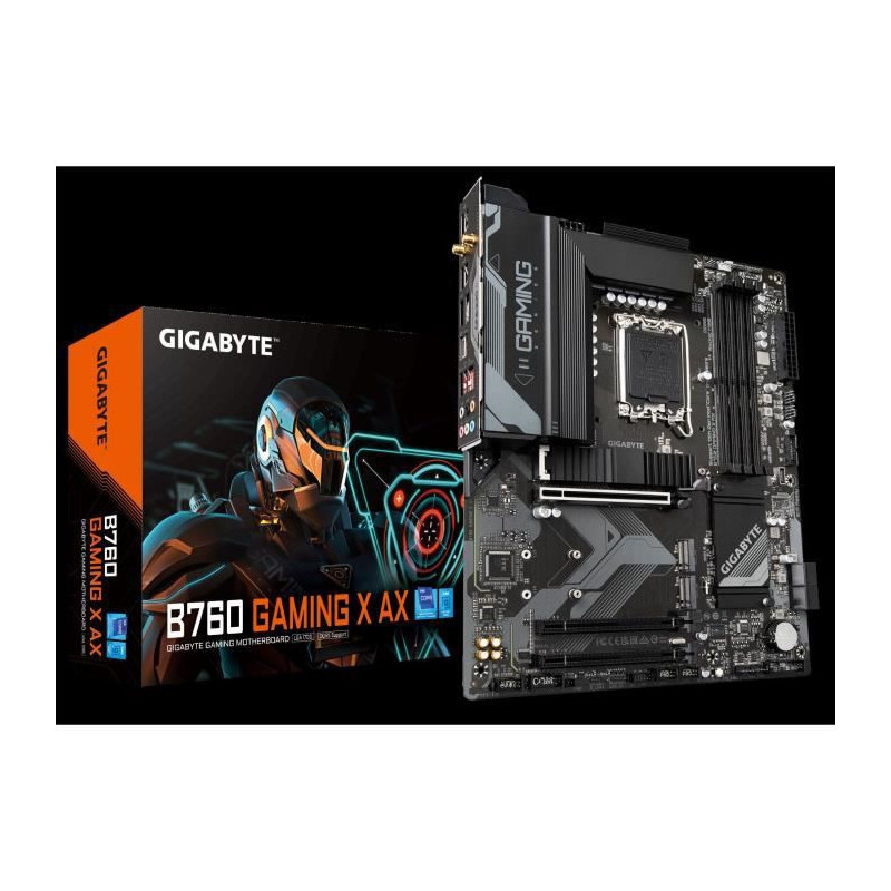 Image secondaire de Gigabyte B760 Gaming X AX carte mère Intel B760 Express LGA 1700 ATX