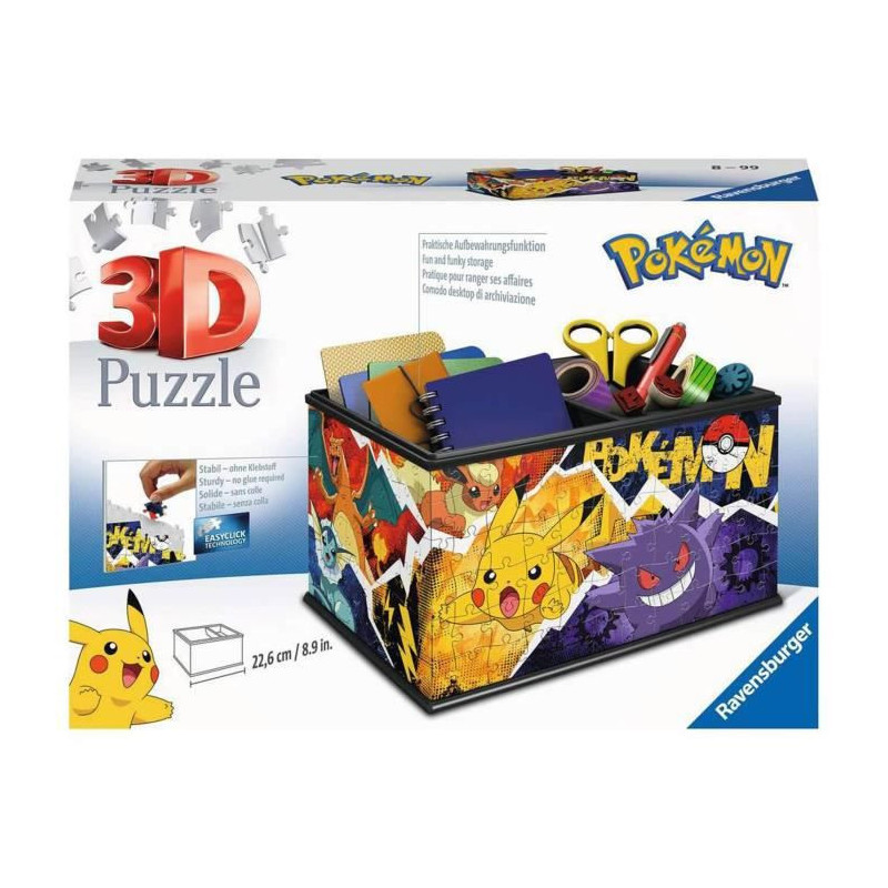 Image secondaire de Ravensburger Pokémon 3D Puzzle 3D Dessins animés