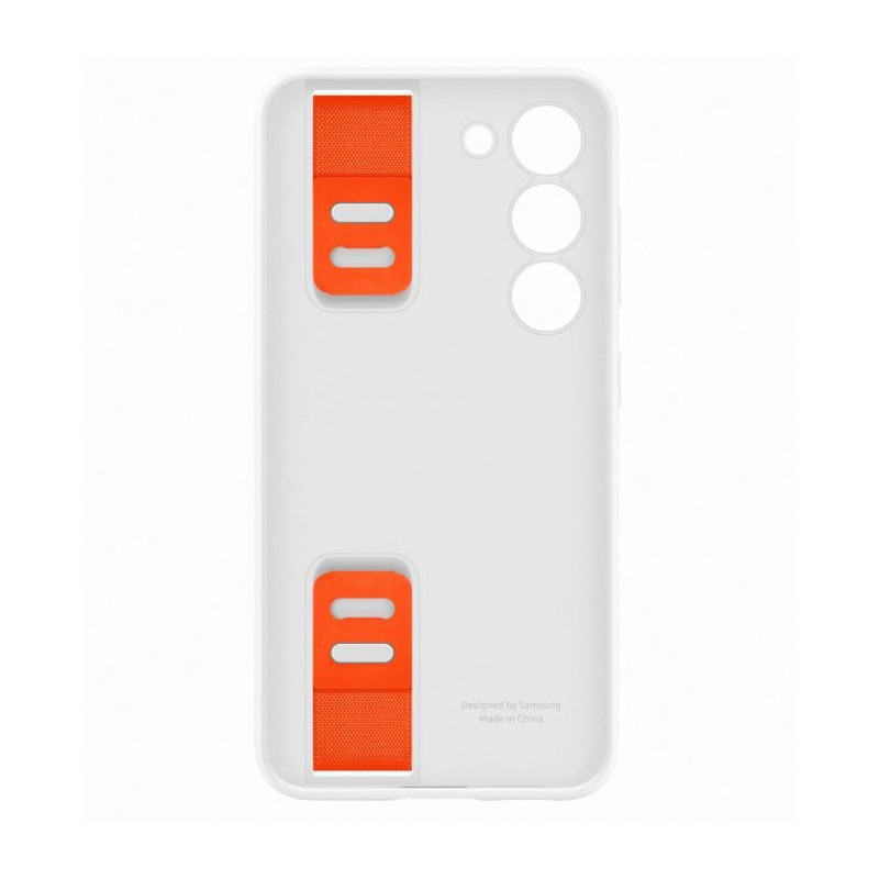 Image secondaire de Coque Silicone SAMSUNG avec laniere S23 Blanc