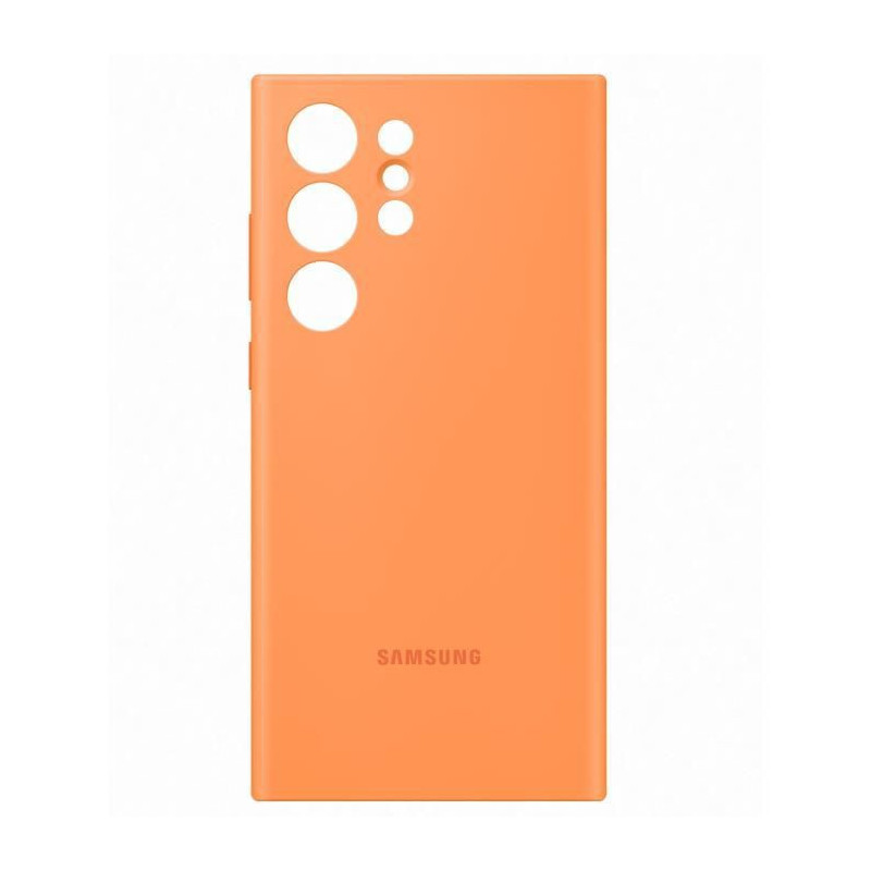 Coque Silicone SAMSUNG S23 Ultra Orange