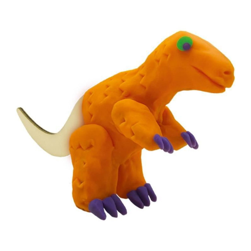 SES Creative Pâte à modeler - Squelettes de dinosaures en bois