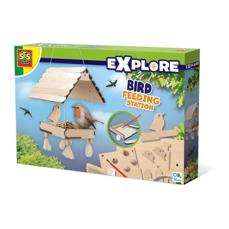 SES Creative Explore Mangeoire pour oiseaux