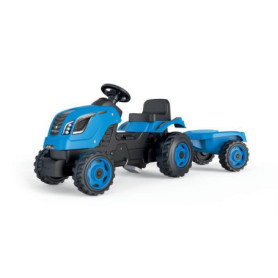 SMOBY Tracteur a pédales Farmer XL + Remorque - Bleu 259,99 €