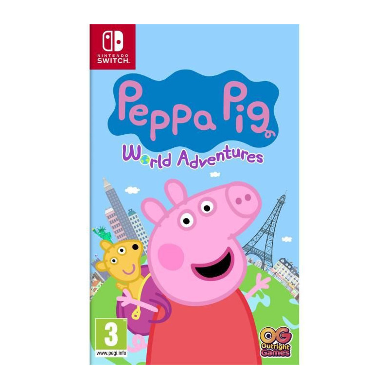 Jeu vidéo pour Switch Bandai Peppa Pig: Adventures around the world