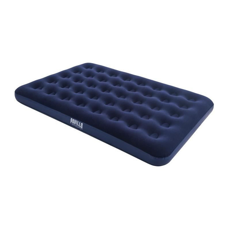 Bestway Matelas gonflable floqué Horizon Double 2 places Bleu