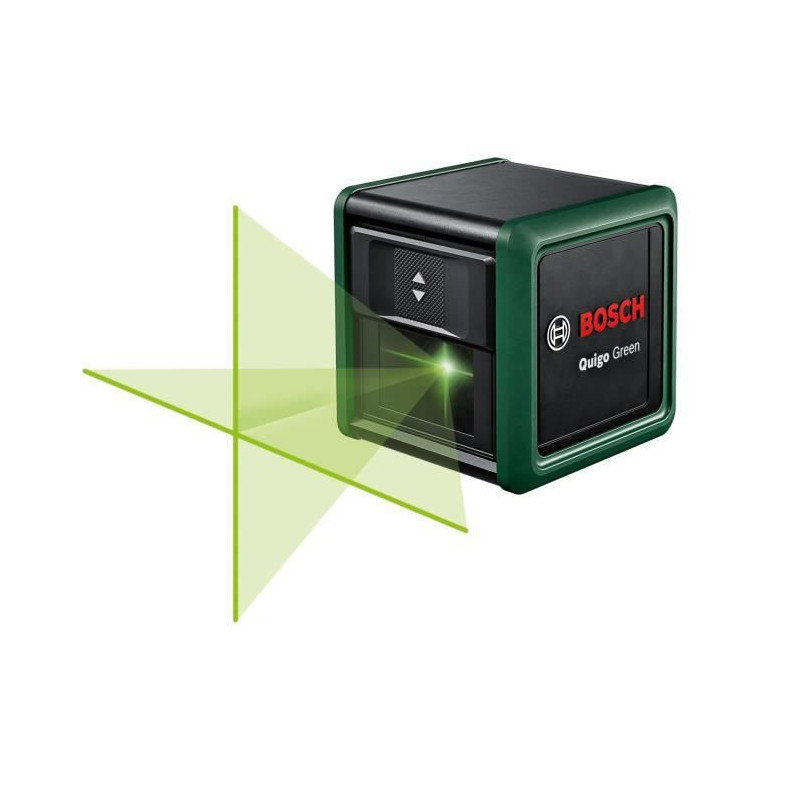 Image secondaire de Laser lignes Bosch - Quigo Green - Technologie faisceau vert - Portée 12m