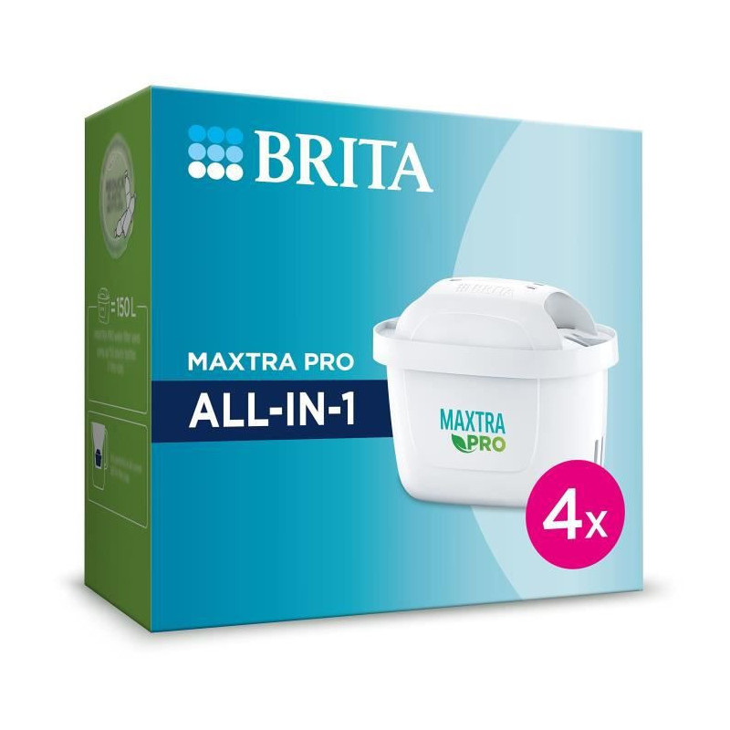 Image secondaire de Filtre pour Carafe Filtrante Brita Maxtra Pro All-in-1 (4 Unités)