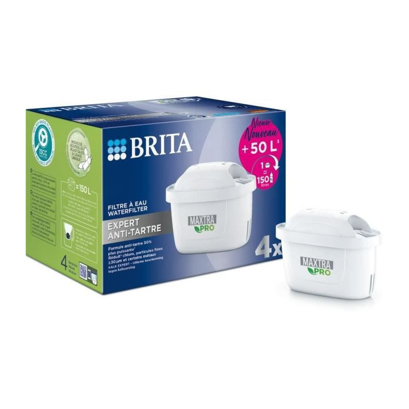 Filtre pour Carafe Filtrante Brita Maxtra Pro Expert (4 Unités)