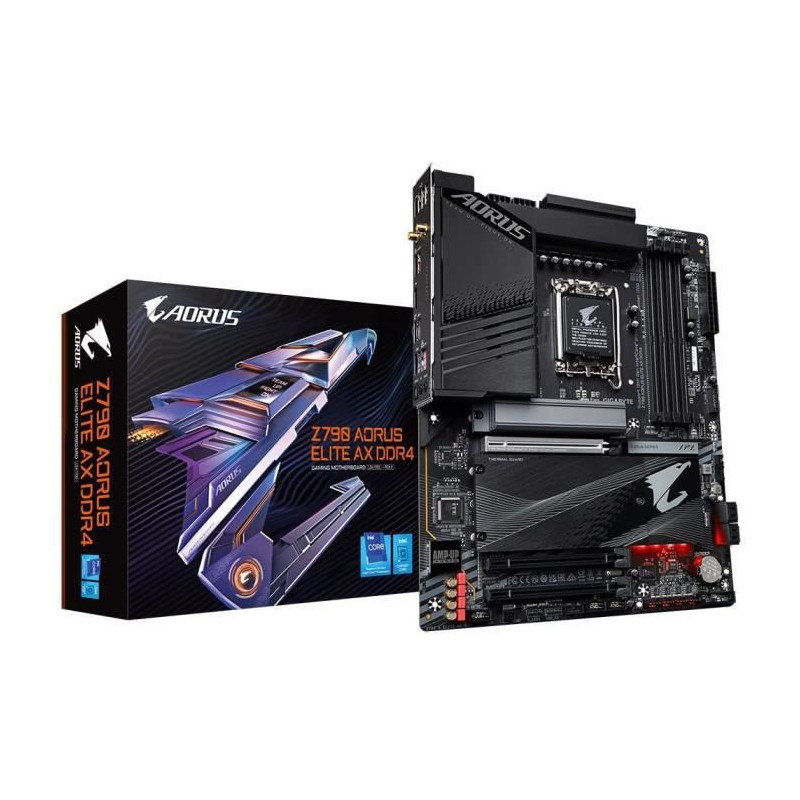 Gigabyte Z790 AORUS ELITE AX DDR4 (REV 1.0) carte mère Intel Z790 LGA 1700 ATX