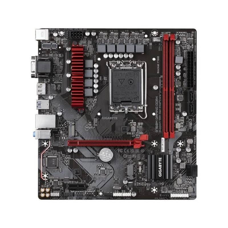 Gigabyte B760M Gaming DDR4 carte mère Intel B760 Express LGA 1700 micro ATX