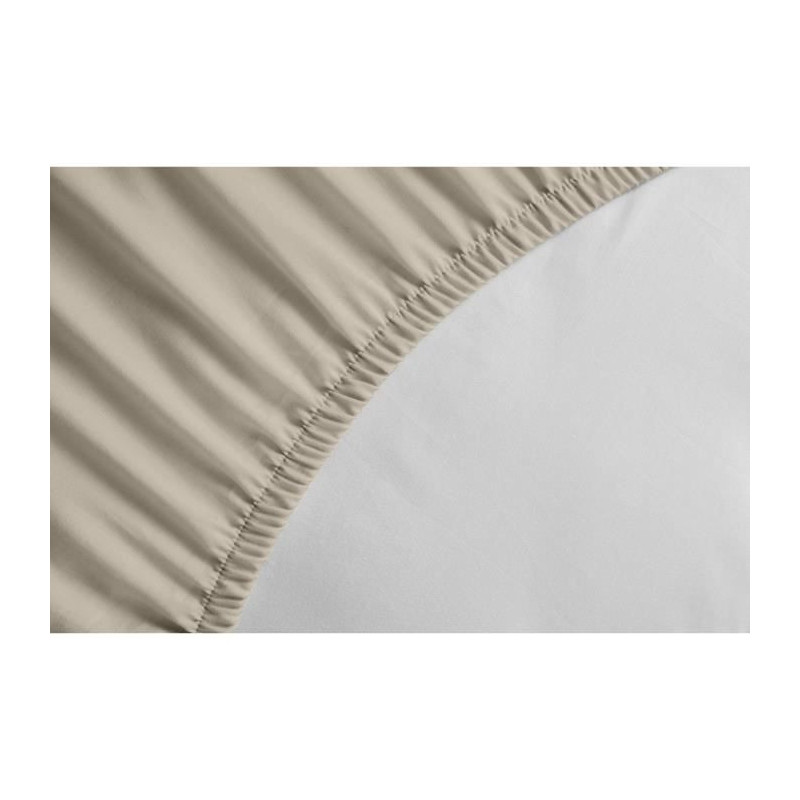 Image secondaire de Drap housse Lovely Home Beige 90 x 190 cm